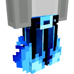 Cyan Flame Pants