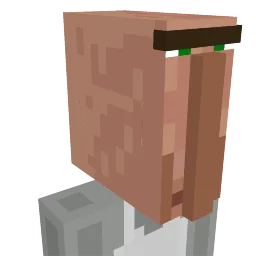 Squeezed Villager Head