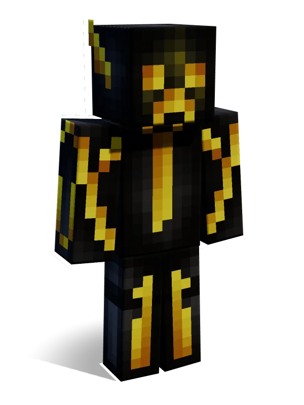 Neon Creeper 10 Minecraft skin