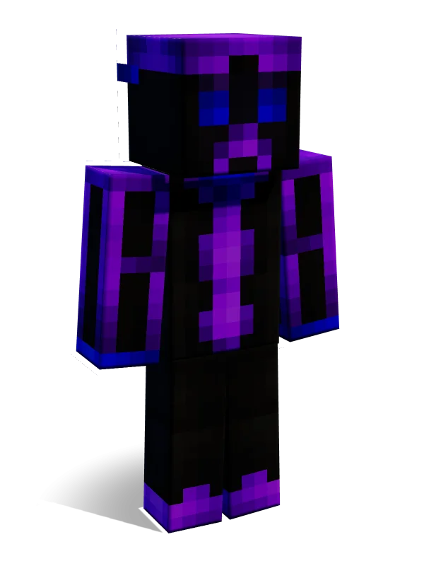 Neon Creeper 4 Minecraft skin