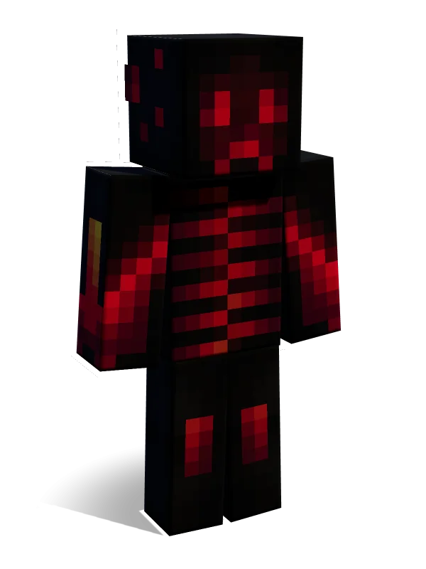 Neon Creeper 6 Minecraft skin