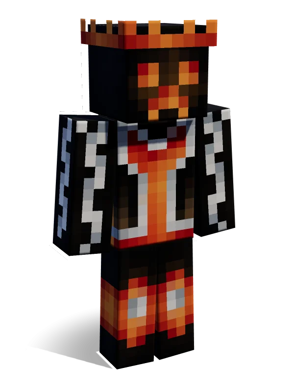 Neon Creeper 8 Minecraft skin