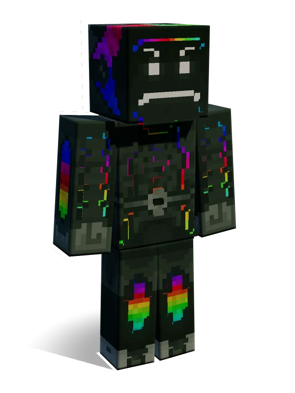 Angry Minecraft skin