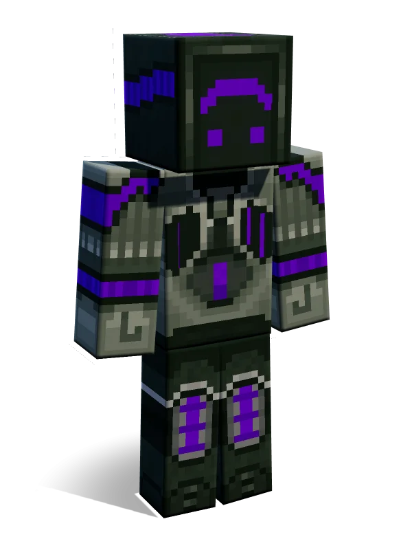 Face up Minecraft skin