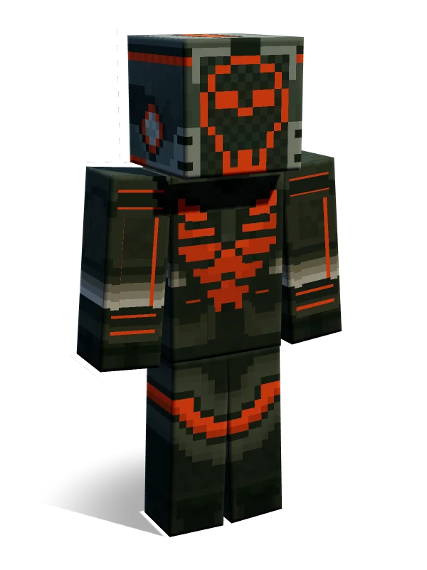Skull Minecraft skin