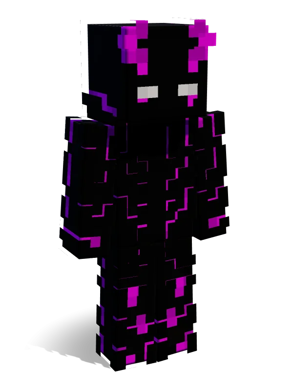 Magenta Minecraft skin