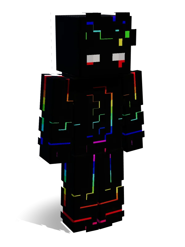 RGB Minecraft skin