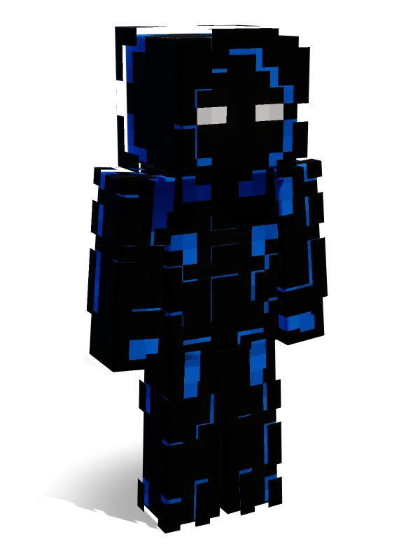 Light Blue Minecraft skin