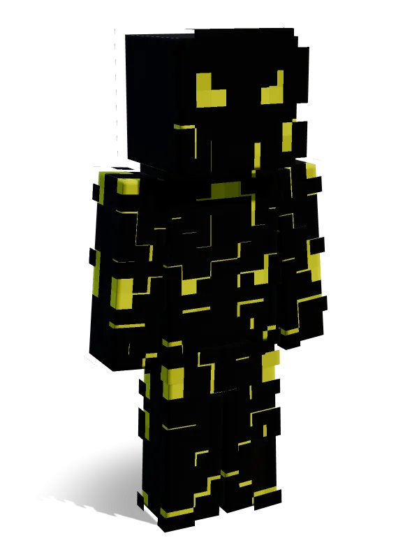 Yellow Minecraft skin
