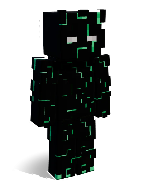 Turquoise Minecraft skin