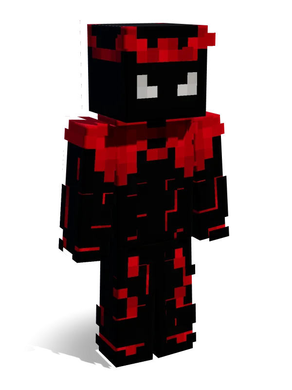 Red Minecraft skin