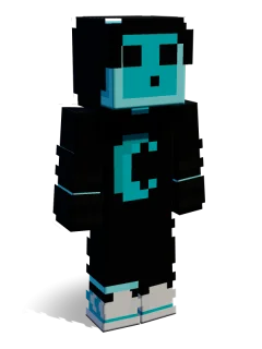 Neon Blue Slime skin