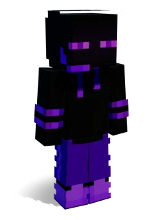 Neon Enderman skin