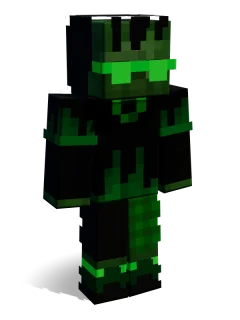 Neon Zombie skin