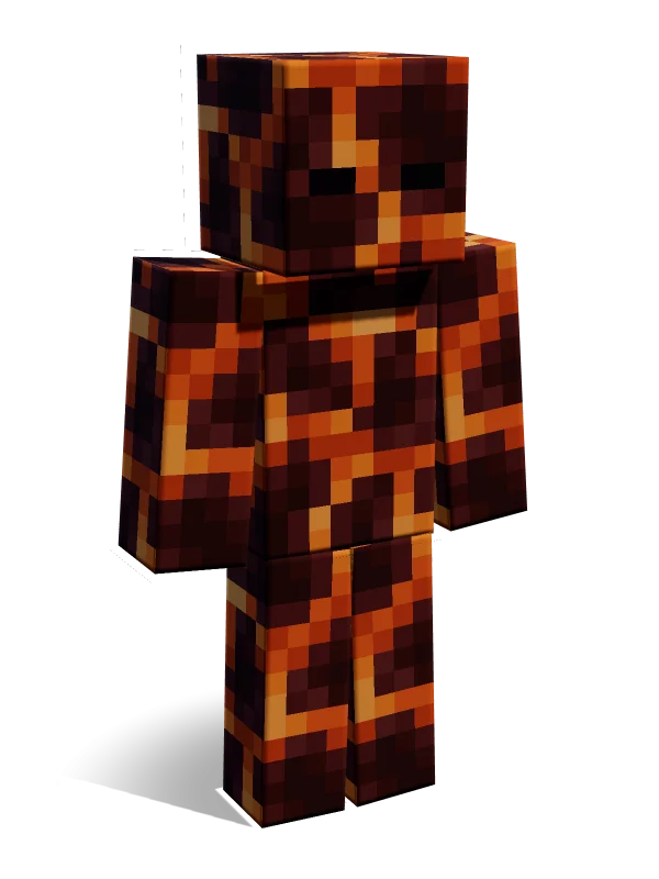 Magma Block Minecraft skin