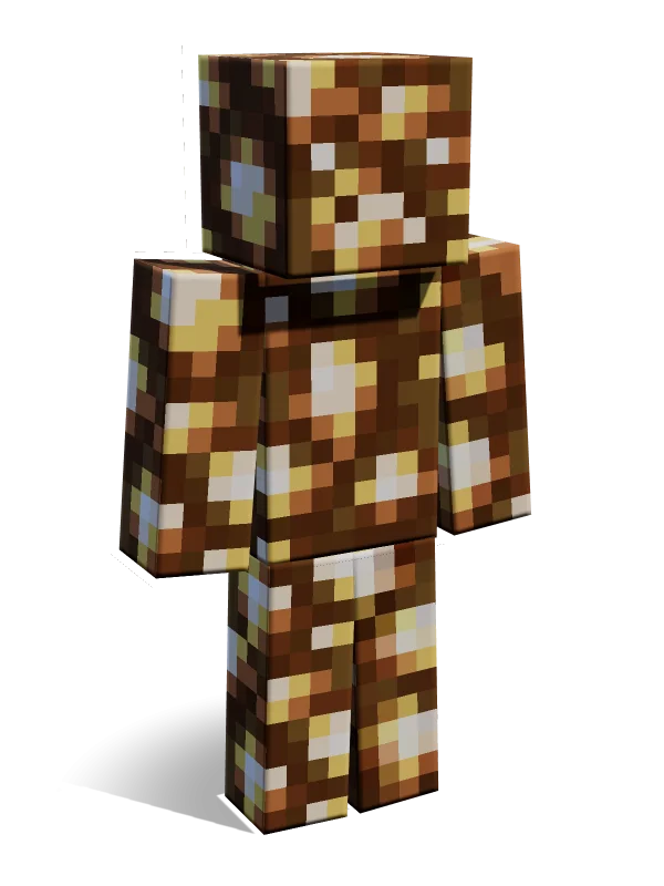 Glowstone Minecraft skin