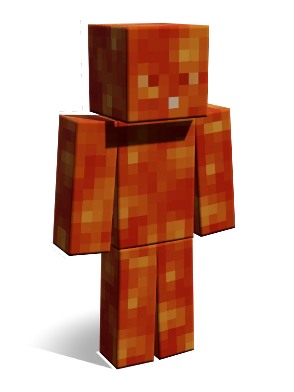 Lava Minecraft skin