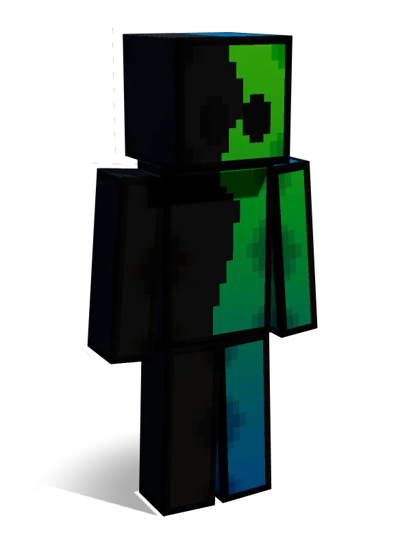 Aqua Minecraft skin