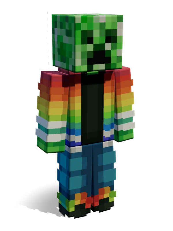 Creeper Minecraft skin