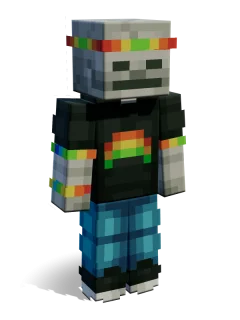 Skeleton skin