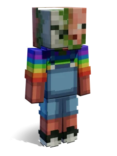 Zombie Pigman skin