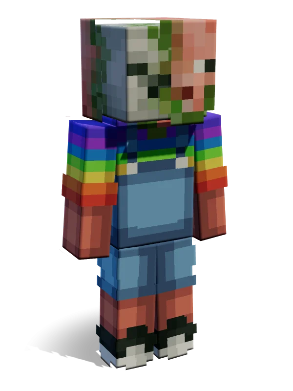 Zombie Pigman Minecraft skin