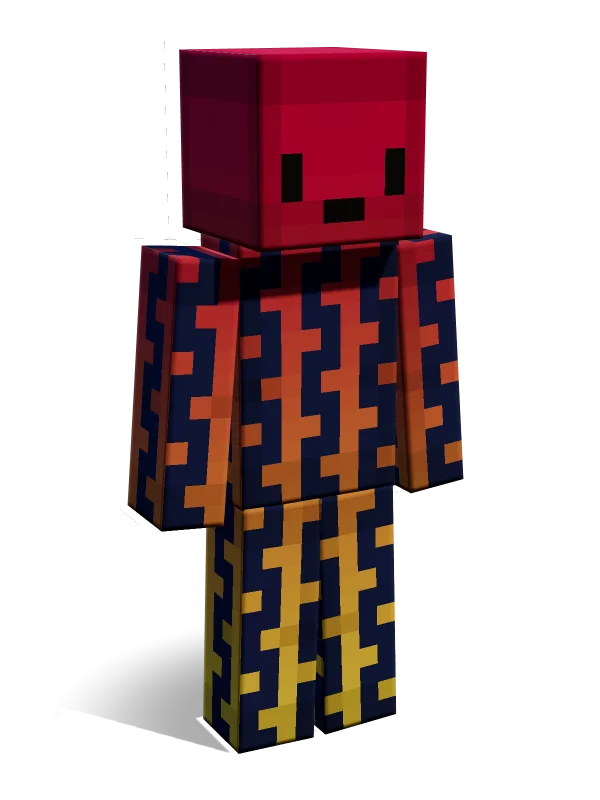 Azure Minecraft skin