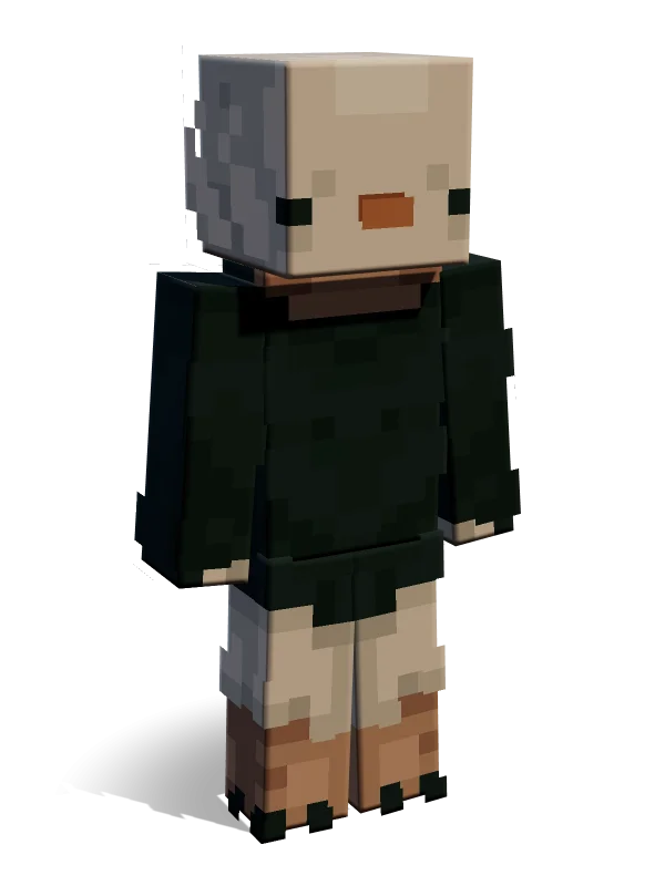 Ostrich Minecraft skin