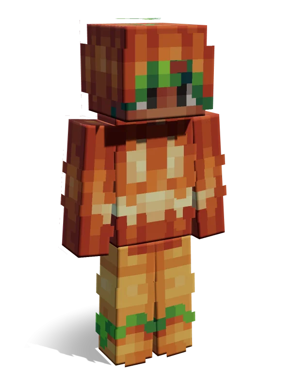 Pumpkin Minecraft skin