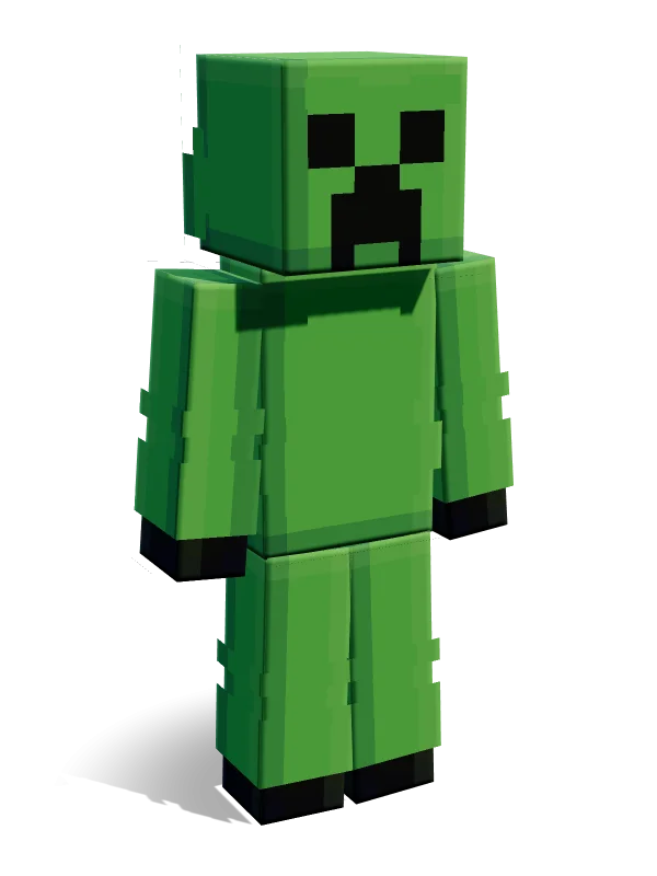 Creeper Minecraft skin