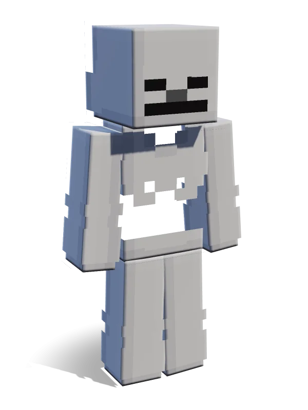 Skeleton Minecraft skin