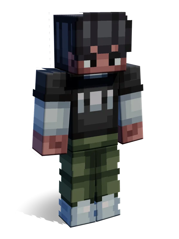 Blue Minecraft skin