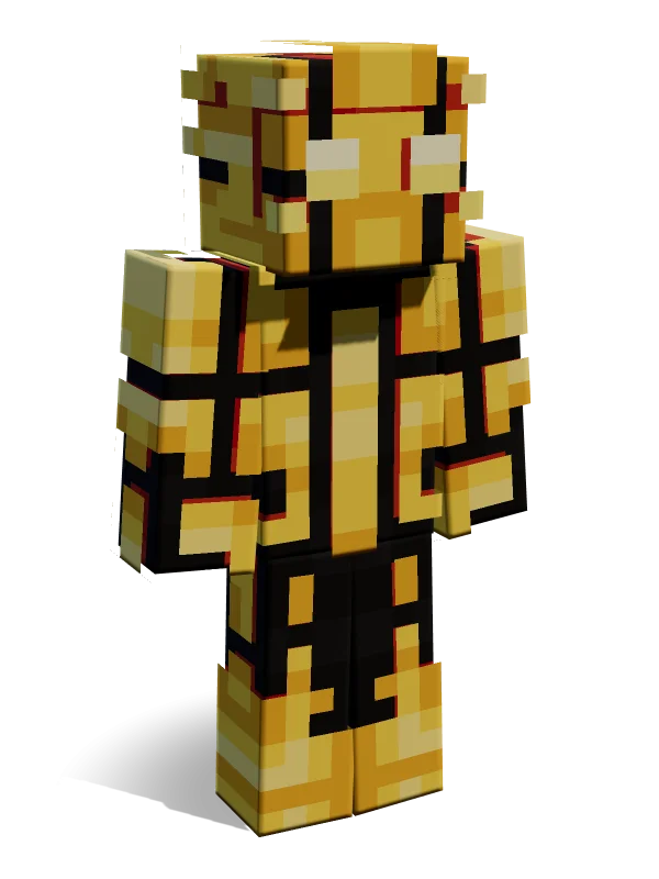 Gold Minecraft skin