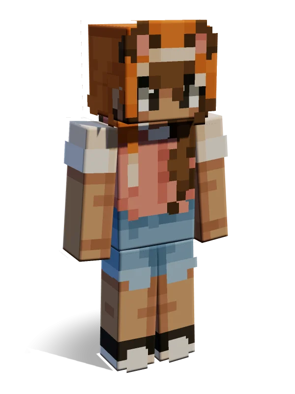 Fox Minecraft skin