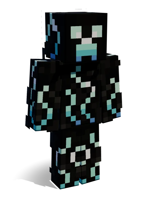 Water Creeper Minecraft skin