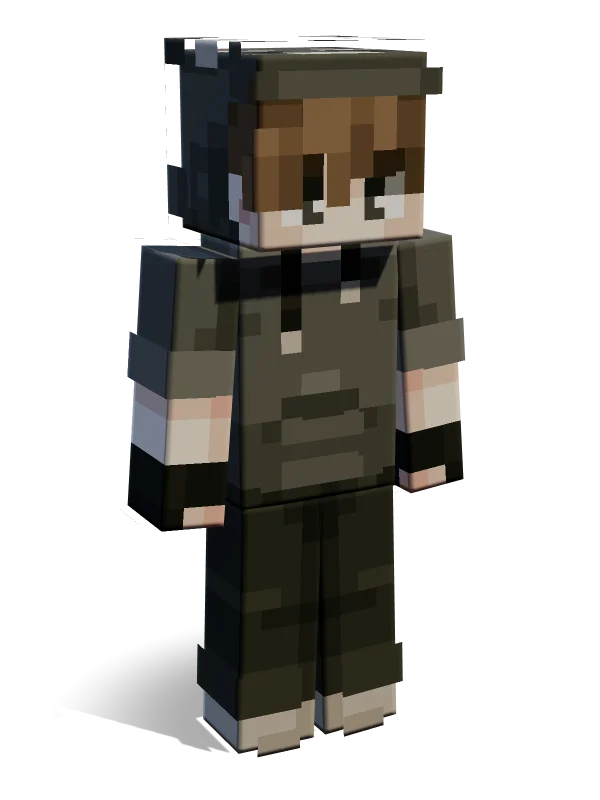 Raccoon Minecraft skin