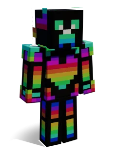 RGB Creeper skin