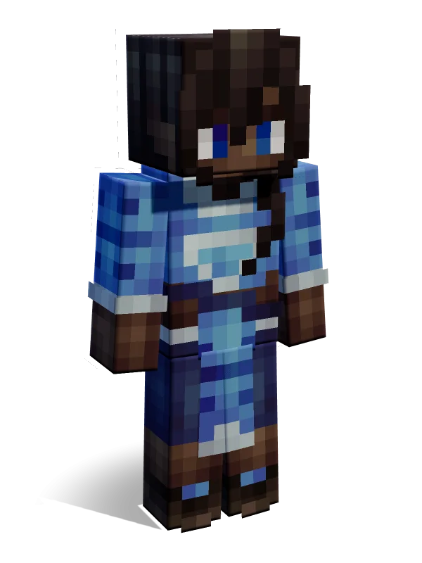 Aqua Minecraft skin