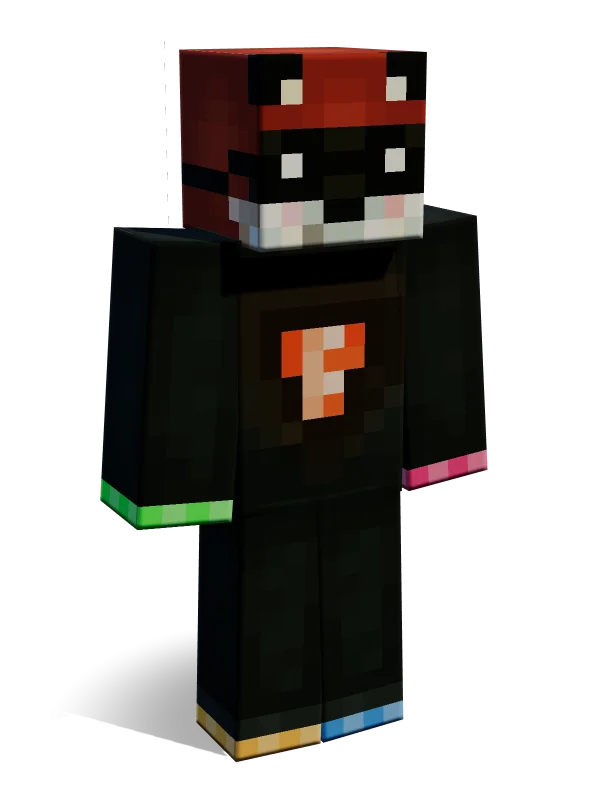 Dark Fox Minecraft skin