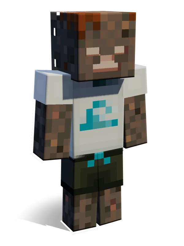 Mr BBQ Burnt Minecraft skin