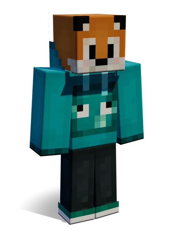 Foxy [Glow Squid] Minecraft skin