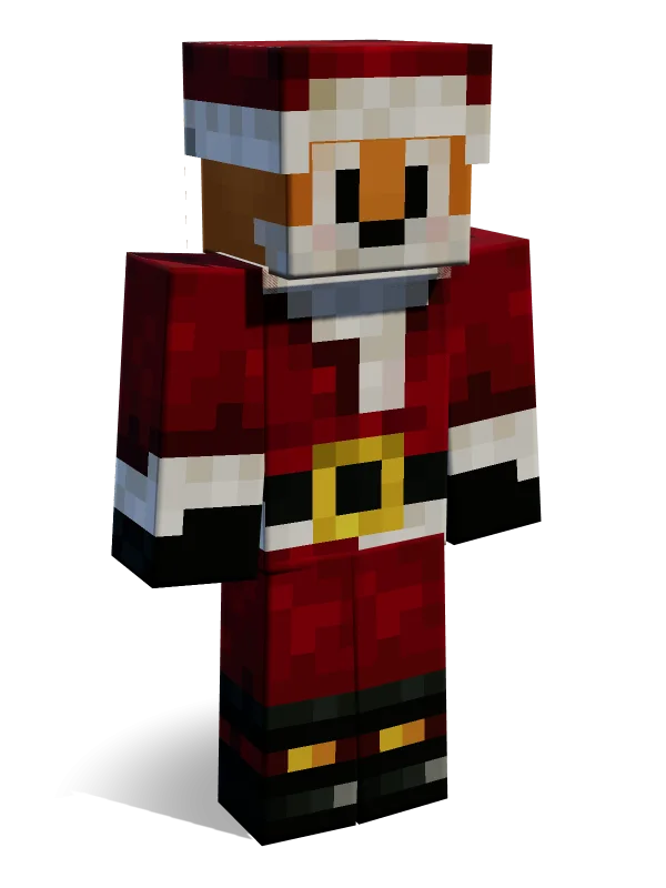 Foxy [Santa] Minecraft skin