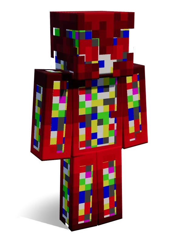 Sillicone Minecraft skin