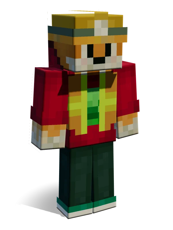 Foxy [Builder] Minecraft skin