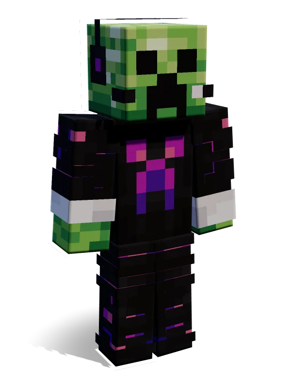 Creeper Minecraft skin