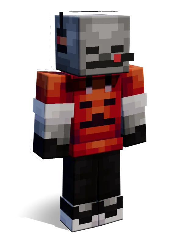 Skeleton Minecraft skin