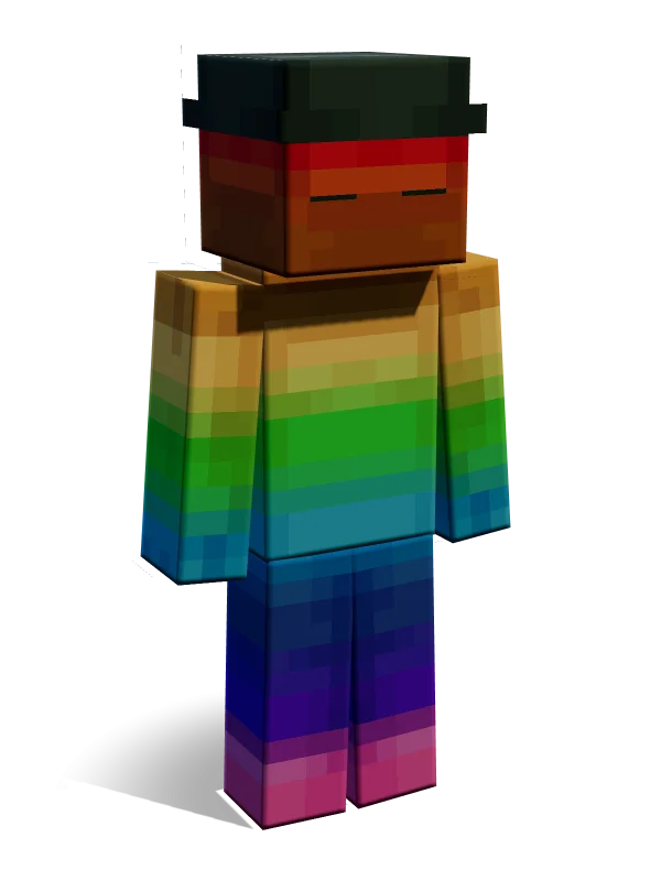 Colorat Minecraft skin