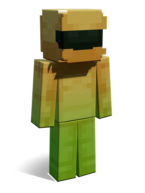 Vert Minecraft skin