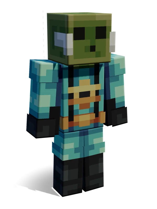 Slime Minecraft skin