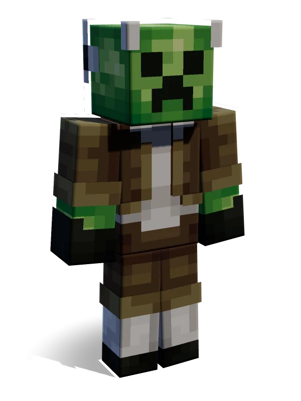 Creeper Minecraft skin